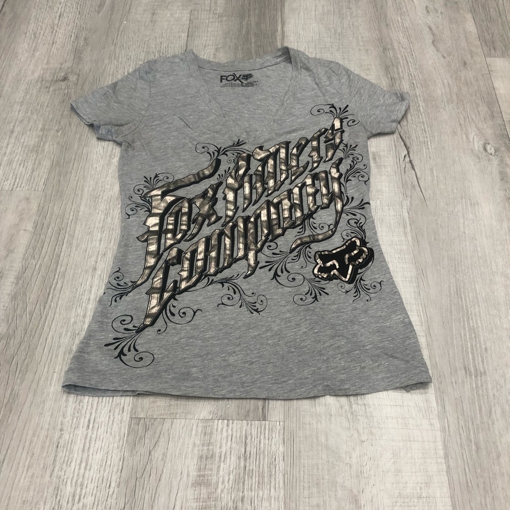 Fox Riders Company V-Neck T-Shirt